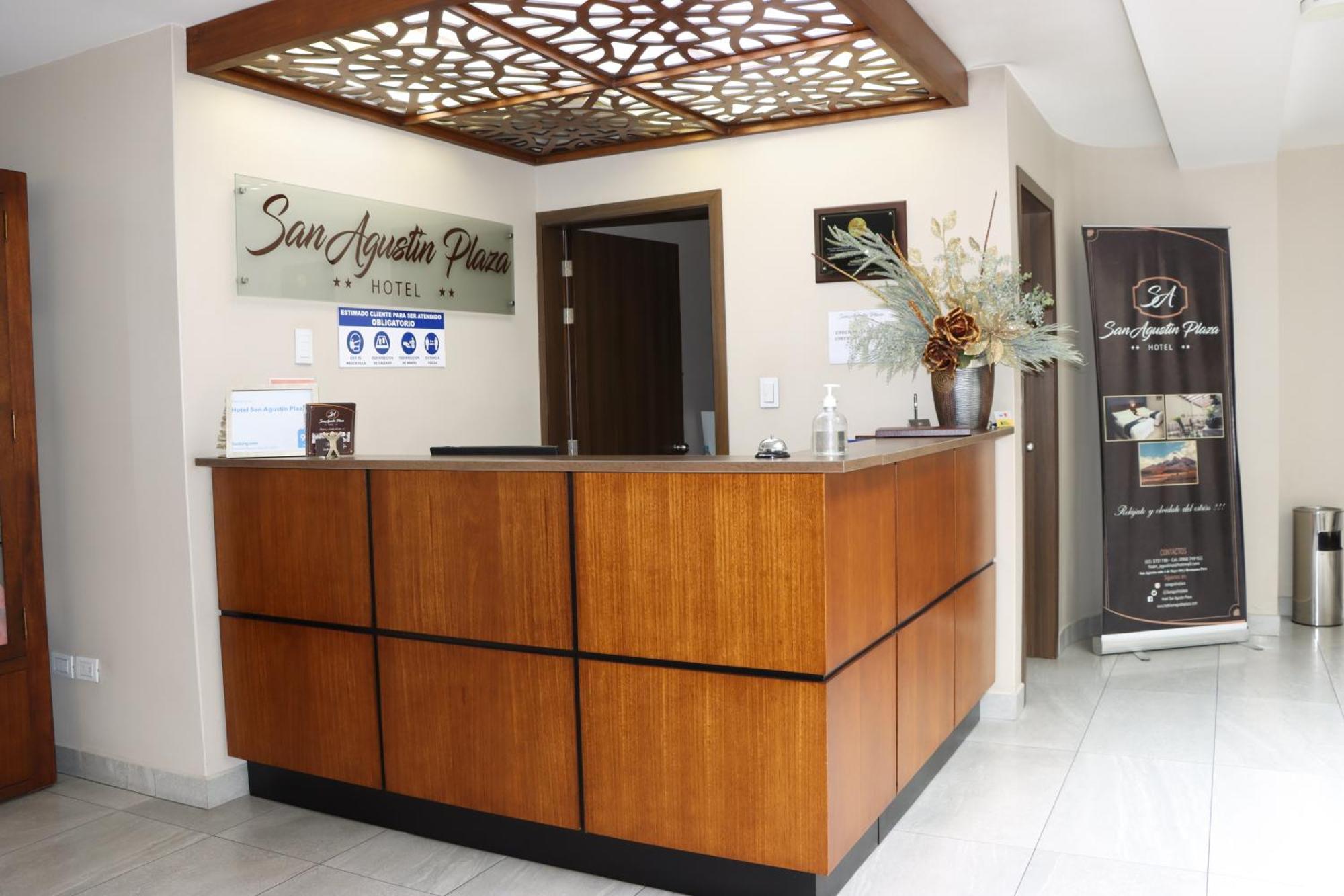Hotel San Agustin Plaza Латакунга Екстериор снимка